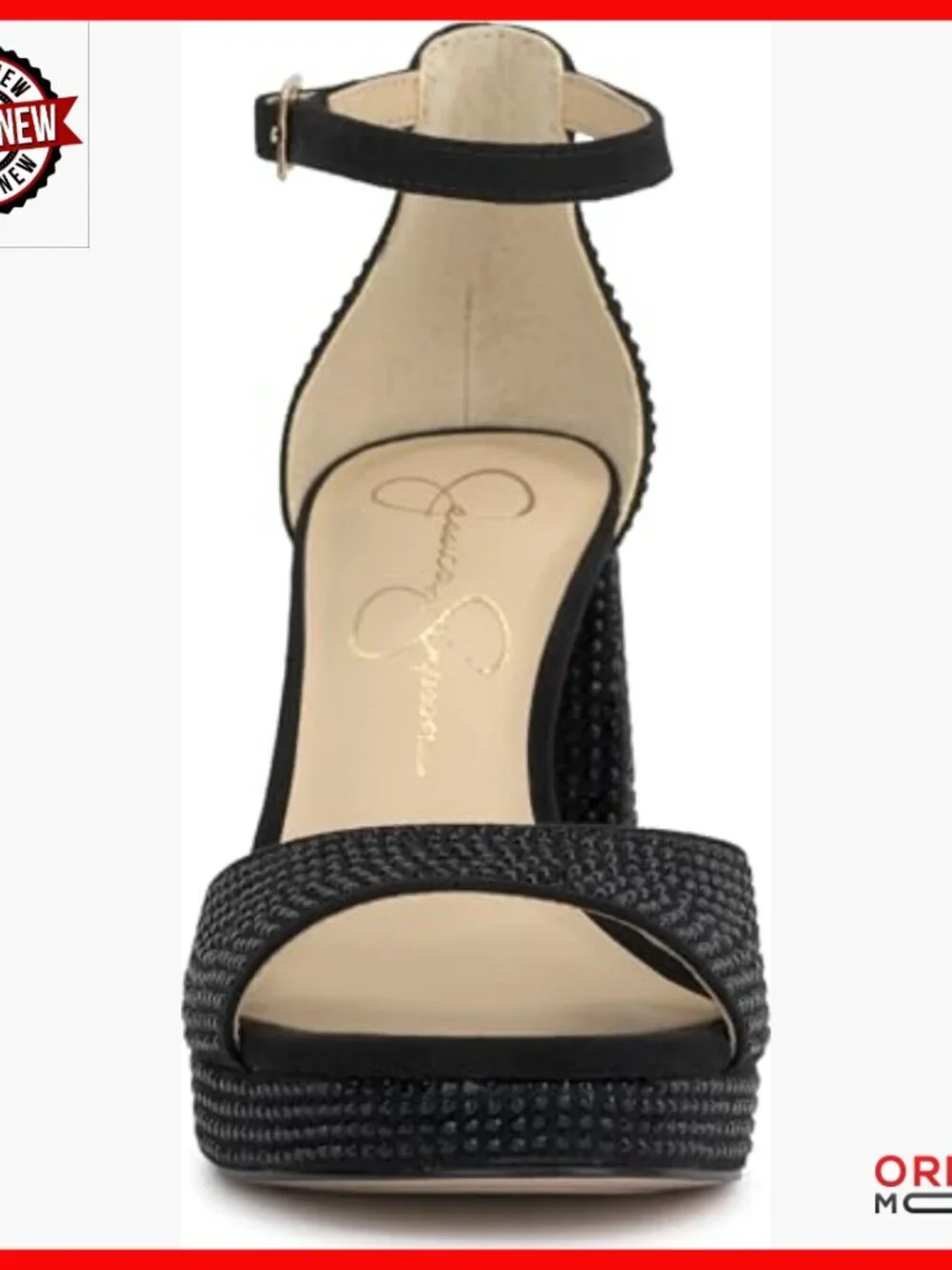 Platform Wedge Sandals with 3.7 Inch Heel, Faux Suede Upper